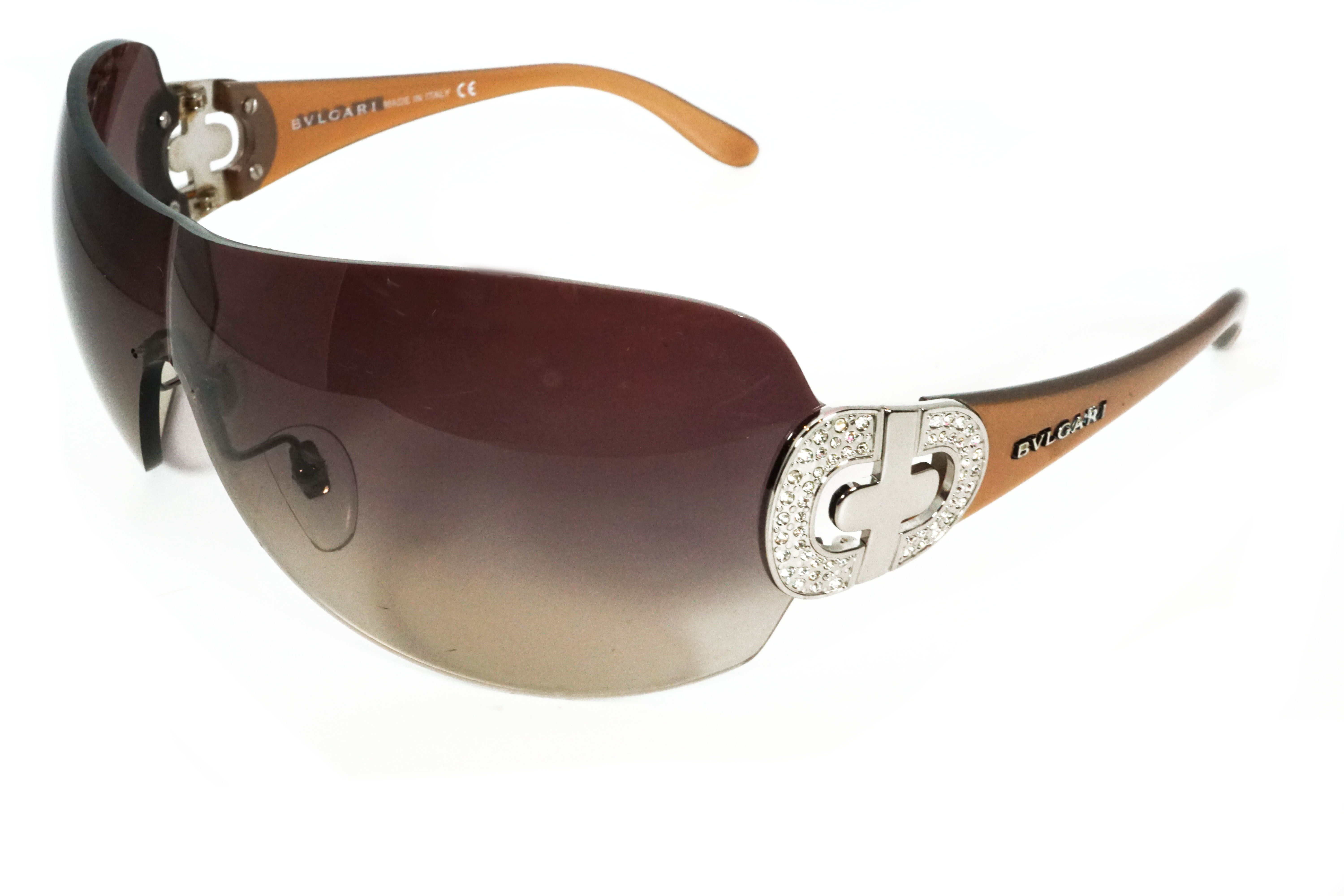 bvlgari shield sunglasses