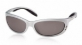 COSTA DEL MAR FATHOM 580 SILVER-GRY-GLASS-580