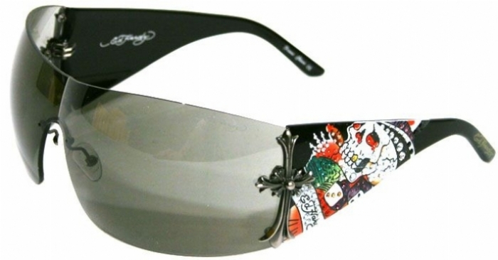 ED HARDY EHS 008 BLACK