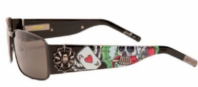 ED HARDY EHS 041 BLACK