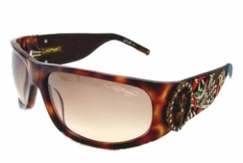 ED HARDY EHS 044 TORTOISE