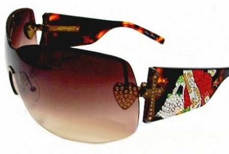 ED HARDY EHS 023 TORTOISE