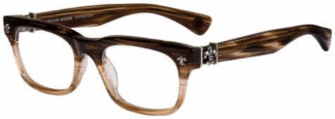 Lunettes De Soleil Chrome Hearts Coeurs - Chromées - Taille 56 16-136 - Occasion - Lunettes Design Vintage - Japan