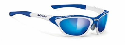 RUDY PROJECT SPORT RACING EDITIONS HORUS-WT-PEARL-LS-BLUE-LENS