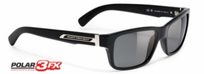 RUDY PROJECT ULTIMATUM POLARIZED BLACK-GLOSS-POLAR-3FX-GREY-LASER-LENS