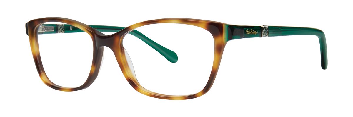 LILLY PULITZER BOHDIE TORTOISEEMERALD